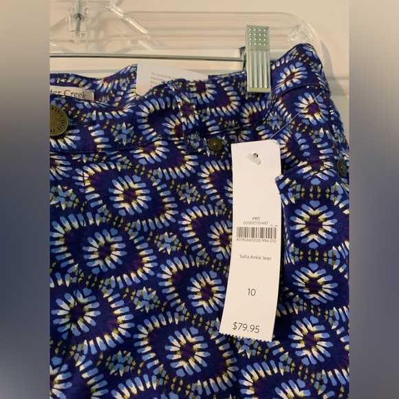 NWT-Coldwater Creek natural fit Sofia ankle jeans - women’s size 10 - Picture 2 of 4